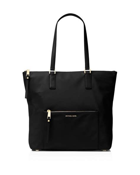 michael kors ariana leather tote|Ariana Large Nylon and Leather Tote Bag .